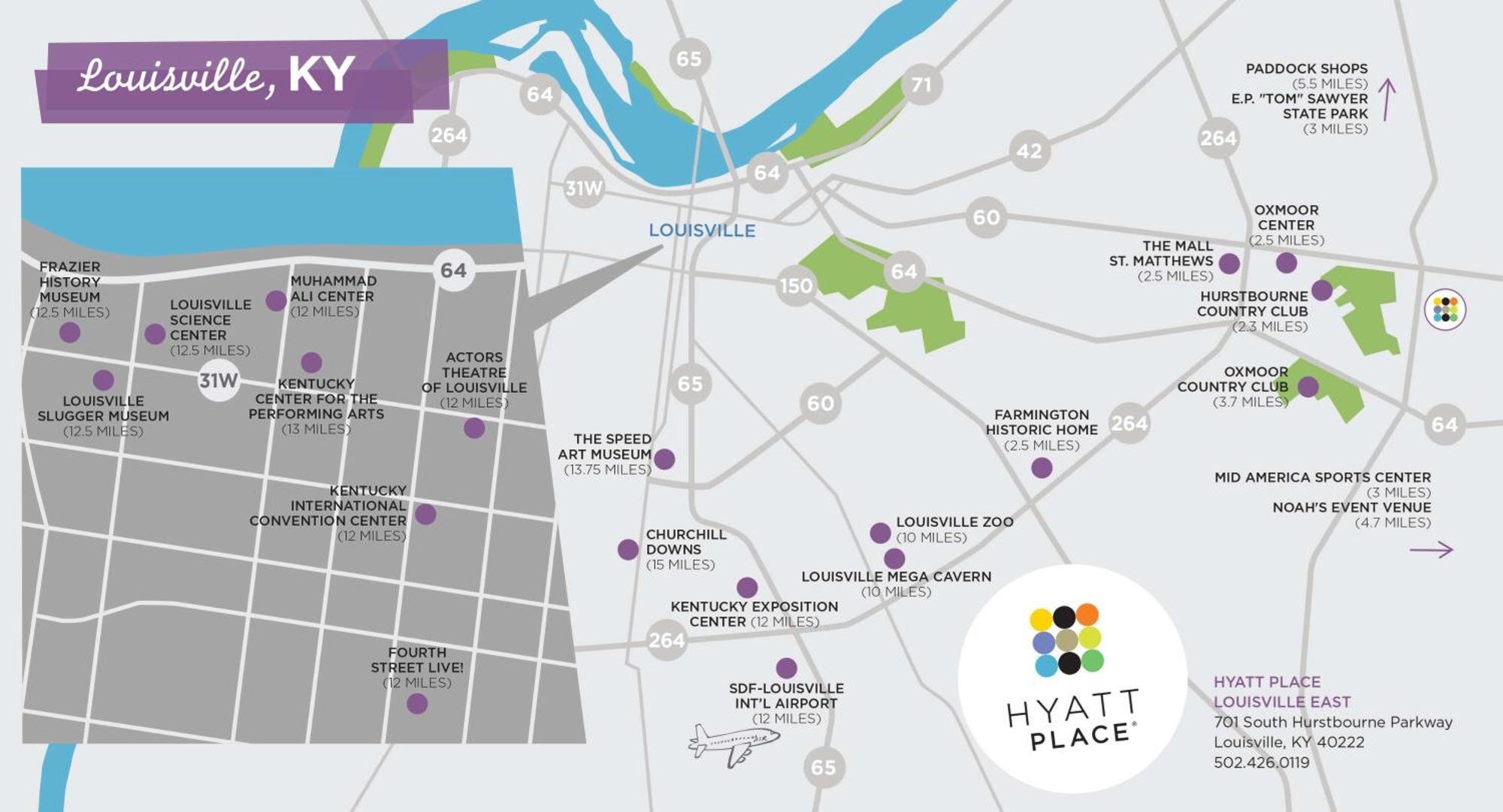 Hyatt Place Louisville-East Eksteriør billede